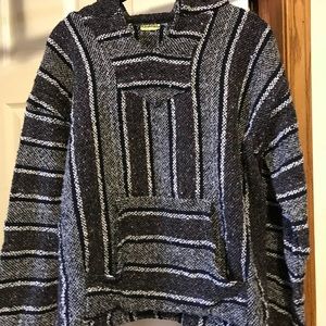 Woven Baja Hoodie